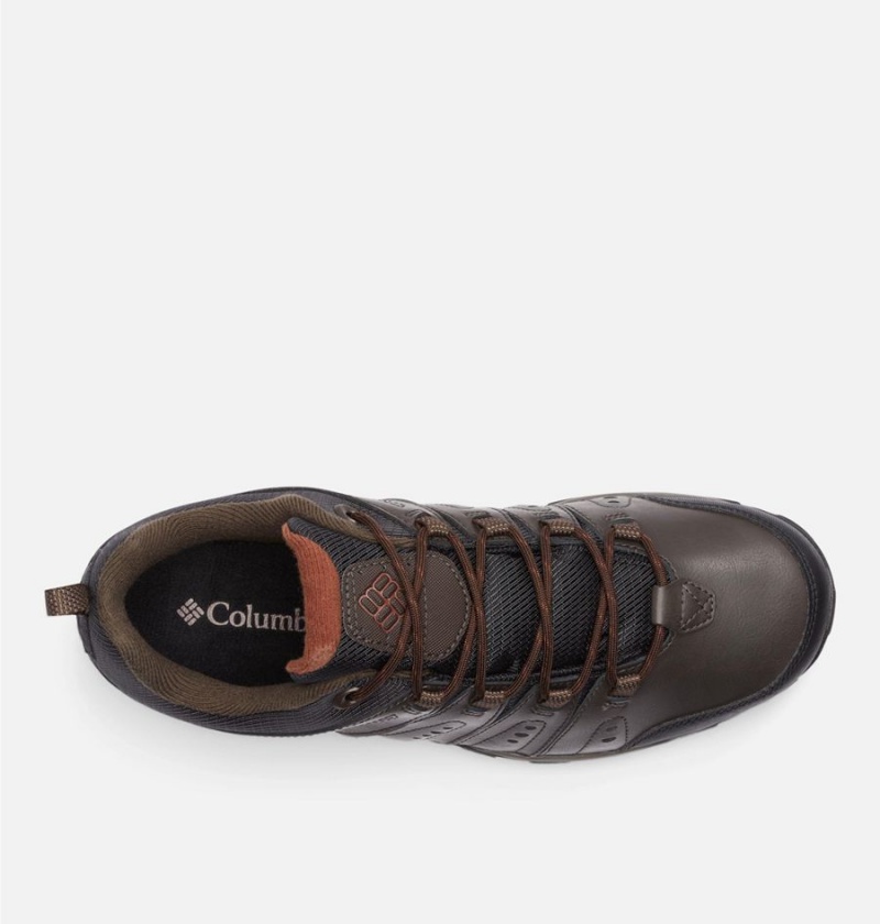 Columbia Woodburn II Waterproof Men's Hiking Shoes Brown | AUWENZ-537