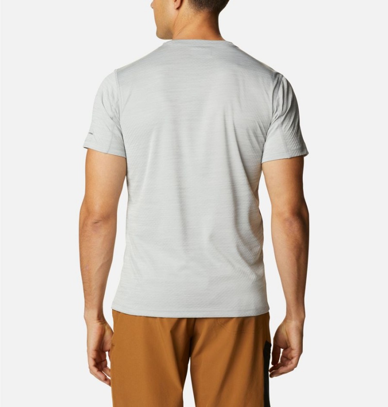 Columbia Zero Rules Short Sleeve - Active Fit Men's T-Shirt Grey | QKXNYF-413